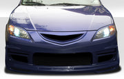 2004-2009 Mazda 3 4DR K-2 Front Bumper Cover - 1 Piece