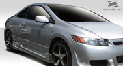 2006-2011 Honda Civic 2DR Duraflex TR-N Side Skirts Rocker Panels - 2 Piece