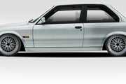 1988-1991 BMW 3 Series E30 2DR Duraflex M-Tech Body Kit - 4 Piece - Includes M-Tech Front Bumper Cover (105044) M-Tech Rear Bumper Cover (105047) M-Tech Side Skirts Rocker Panels (105046)