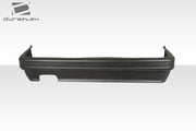 1988-1991 BMW 3 Series E30 2DR 4DR Duraflex M-Tech Rear Bumper Cover - 1 Piece