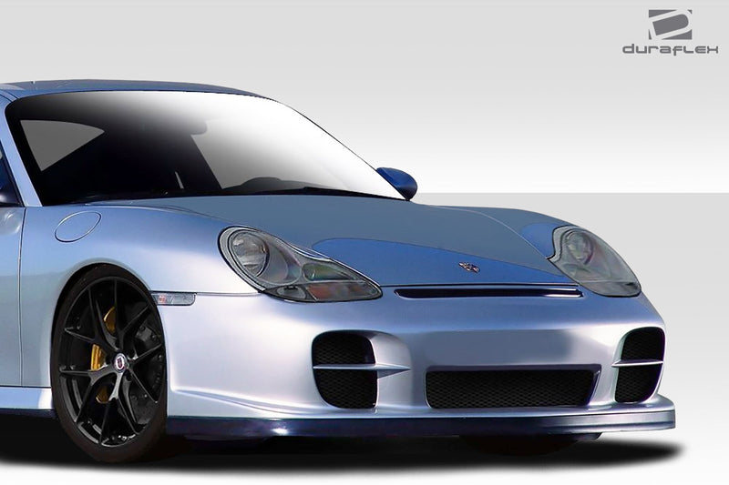 1999-2001 Porsche 911 Carrera 996 C2 C4 Duraflex GT-2 Look Body Kit - 4 Piece - Includes GT-2 Look Front Bumper Cover (105109) GT-3 RS Look Rear Bumper Cover (105123) GT-3 RS Look Side Skirts Rocker Panels (105122)