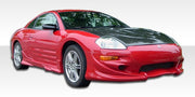 2000-2005 Mitsubishi Eclipse Duraflex Xplosion Body Kit - 4 Piece - Includes Xplosion Front Bumper Cover (100129) Xplosion Side Skirts Rocker Panels (105575) Xplosion Rear Bumper Cover (105576)