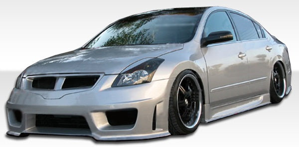 2007-2009 Nissan Altima 4DR Duraflex Sigma Body Kit - 5 Piece - Includes Sigma Front Bumper Cover (105682) Sigma Side Skirts Rocker Panels (105683) Sigma Rear Bumper Cover (105684) Sigma Roof Wing (105685)