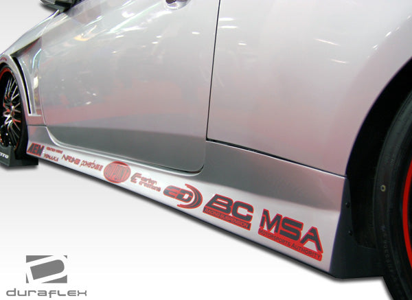 2010-2012 Hyundai Genesis Coupe 2DR Duraflex Circuit Body Kit - 4 Piece - Includes Circuit Front Bumper Cover (105828) Circuit Side Skirts Rocker Panels (105829) Circuit Rear Bumper Cover (105830)