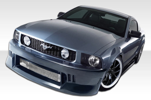 2005-2009 Ford Mustang Duraflex Circuit Body Kit - 4 Piece - Includes Circuit Front Bumper Cover (106135) GT Concept Side Skirts Rocker Panels (103636) Circuit Rear Bumper Cover (106137)
