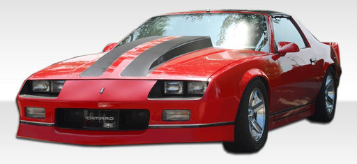 1982-1992 Chevrolet Camaro Duraflex Iroc-Z Look Body Kit - 6 Piece - Includes Iroc-Z Look Front Bumper Cover (106448) Iroc-Z Side Skirts Rocker Panels (106449) Iroc-Z Rear Bumper Cover (106450)