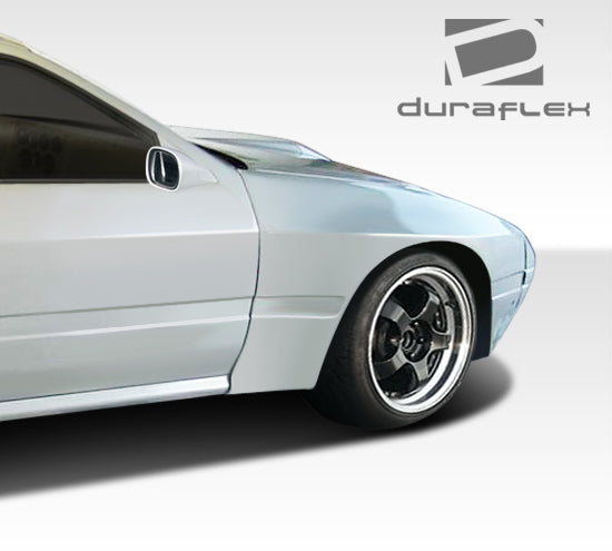 1986-1991 Mazda RX-7 Duraflex MTP Wide Body Front Fenders (+85mm)  - 2 Piece