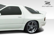 1986-1991 Mazda RX-7 Duraflex MTP Wide Body Rear Fender Flares (+80mm) - 2 Piece