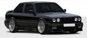 1984-1991 BMW 3 Series E30 Duraflex GT-S Body Kit - 4 Piece - Includes GT-S Front Bumper Cover (106845) GT-S Side Skirts Rocker Panels (106846) GT-S Rear Bumper Cover (106847)