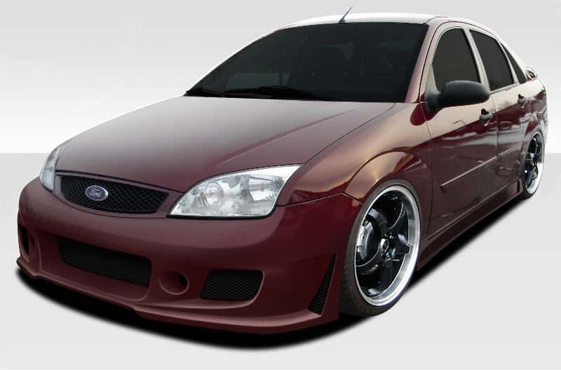 2005-2007 Ford Focus 4DR Duraflex B-2 Body Kit - 4 Piece - Includes B-2 Front Bumper Cover (106859) B-2 Side Skirts Rocker Panels (106860) B-2 Rear Bumper Cover (106861)