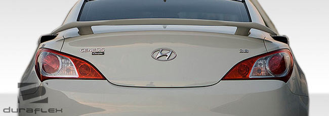 2010-2016 Hyundai Genesis Coupe 2DR Duraflex Track Look Wing Trunk Lid Spoiler - 1 Piece