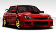 2006-2007 Subaru Impreza Duraflex Harmon Body Kit - 4 Piece - Includes Harmon Front Bumper Cover (106973) Z-Speed Side Skirts Rocker Panels (104167) Z-Speed Rear Bumper Cover (104168)