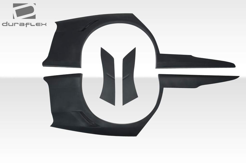 2003-2006 Mitsubishi Lancer Evolution 8 9 Duraflex VT-X Wide Body Rear Fender Flares - 4 Piece