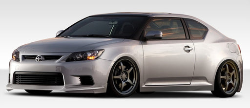 2011-2013 Scion tC Duraflex X-5 Body Kit - 5 Piece - Includes X-5 Front Lip Under Spoiler Air Dam (107596) X-5 Side Skirts Rocker Panels (107598) X-5 Rear Add On Bumper Spat Extensions (107600)
