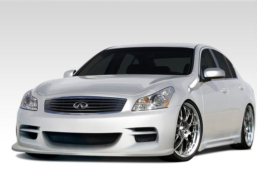 2007-2009 Infiniti G Sedan G25 G35 G37 Duraflex TS-1 Body Kit - 4 Piece - Includes TS-1 Front Bumper Cover (107672) Elite Side Skirts Rocker Panels (107667) Elite Rear Bumper Cover (107668)