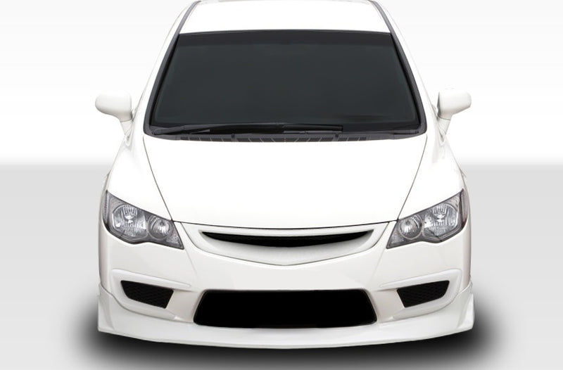 2006-2011 Honda Civic 4DR Duraflex JDM Type JS Type R Conversion Front Lip Under Spoiler Air Dam - 1 Piece