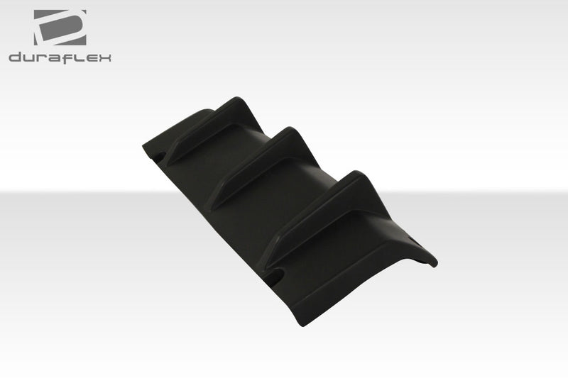 2010-2016 Hyundai Genesis Coupe 2DR Duraflex TP-R Rear Lip Under Spoiler Air Dam with Rear Diffuser - 3 Piece