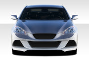 2010-2012 Hyundai Genesis Coupe 2DR Duraflex J-Spec Front Bumper Cover - 1 Piece