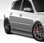 2004-2009 Mazda 3 X-Sport Side Skirts Rocker Panels - 2 Piece