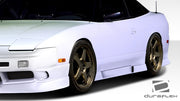 1989-1994 Nissan 240SX S13 2DR Duraflex GT-1 Body Kit - 4 Piece - Includes GT-1 Front Bumper Cover (107819) GT-1 Side Skirts Rocker Panels (107820) GP-1 Rear Bumper Cover (100850)
