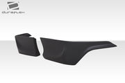 2012-2013 Honda Civic Si 2DR Duraflex H-Sport Rear Add Ons Spat Bumper Extensions - 2 Piece