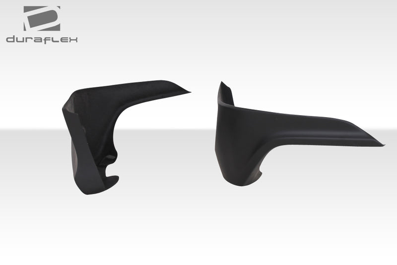 2012-2013 Honda Civic Si 2DR Duraflex H-Sport Rear Add Ons Spat Bumper Extensions - 2 Piece