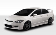 2006-2011 Honda Civic 4DR Duraflex JDM Type R Front End Conversion Kit - 5 Piece - Includes Type R Conversion Front Bumper Cover (107736) Type R Conversion Hood (107740) Type R Conversion Fenders (107741) Type JS Type R Conversion Grille (107744)