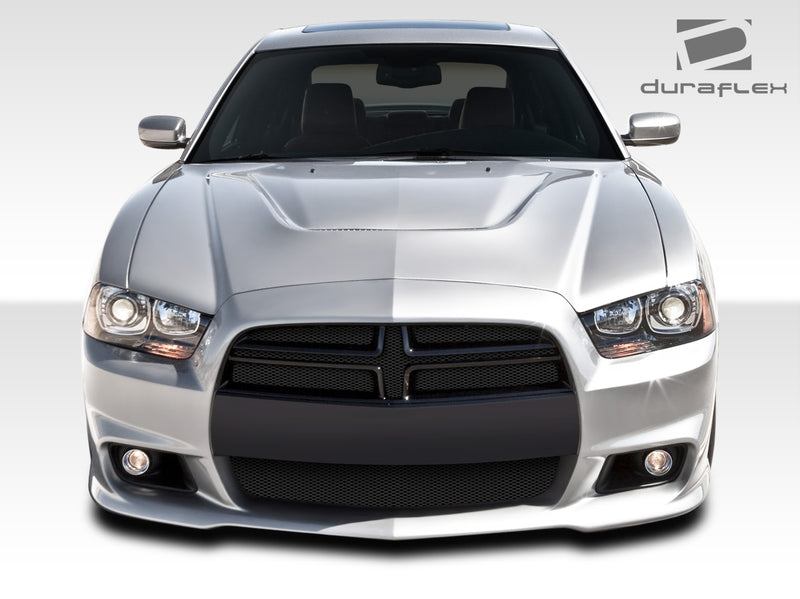 2011-2014 Dodge Charger Duraflex SRT Look Body Kit - 4 Piece - Includes SRT Look Front Bumper Cover (108035) SRT Look Side Skirts Rocker Panels (108036) SRT Look Rear Bumper Cover (108037)