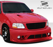 1997-2003 Ford F-150 4DR Extended Cab Duraflex Cobra R Body Kit - 4 Piece - Includes Cobra R Front Bumper Cover (108045) Platinum Side Skirts Rocker Panels (101816) Platinum Rear Bumper Cover (101815)