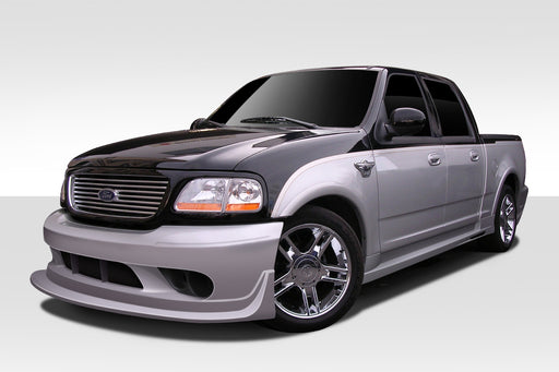 1997-2003 Ford F-150 4DR Extended Cab Duraflex Cobra R Body Kit - 4 Piece - Includes Cobra R Front Bumper Cover (108045) Platinum Side Skirts Rocker Panels (101816) Platinum Rear Bumper Cover (101815)