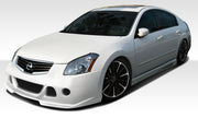 2007-2008 Nissan Maxima Duraflex VIP Body Kit - 4 Piece - Includes VIP Front Bumper Cover (108061) VIP Side Skirts Rocker Panels (100594) VIP Rear Bumper Cover (100593)