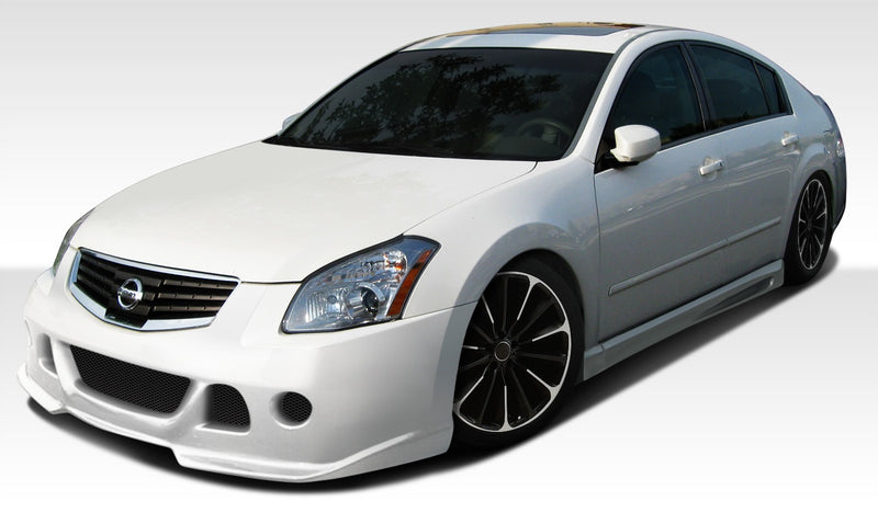 2007-2008 Nissan Maxima Duraflex VIP Body Kit - 4 Piece - Includes VIP Front Bumper Cover (108061) VIP Side Skirts Rocker Panels (100594) VIP Rear Bumper Cover (100593)