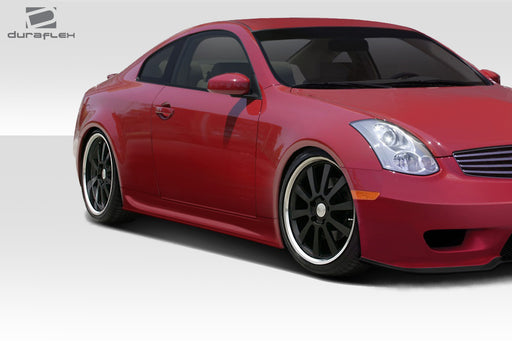 2003-2007 Infiniti G Coupe G35 Duraflex Sigma Body Kit - 4 Piece - Includes Sigma Front Bumper Cover (108072) Sigma Side Skirts Rocker Panels (108073) Sigma Rear Lip Under Spoiler Air Dam (108074)
