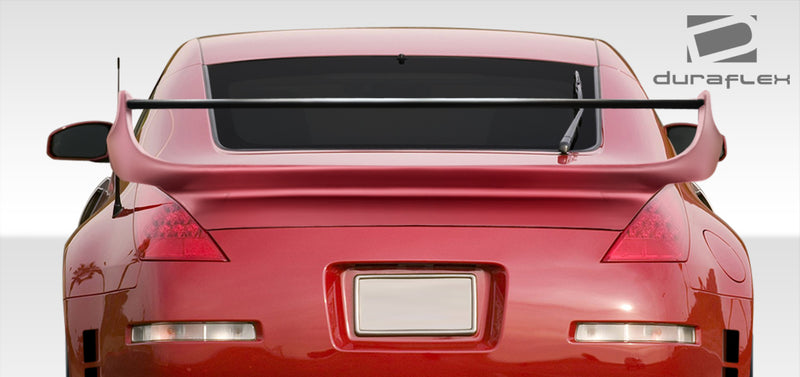2003-2008 Nissan 350Z Z33 2DR Coupe Duraflex Vader 3 Rear Wing Trunk Lid Spoiler - 1 Piece