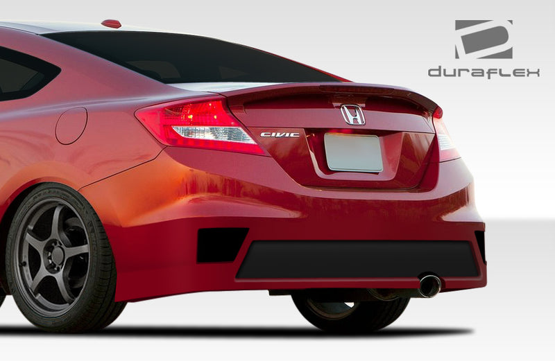2012-2013 Honda Civic 2DR Duraflex Bisimoto Edition Body Kit - 4 Piece - Includes Bisimoto Edition Front Bumper Cover (108096) Bisimoto Edition Side Skirts Rocker Panels (108097) Bisimoto Edition Rear Bumper Cover (108098)