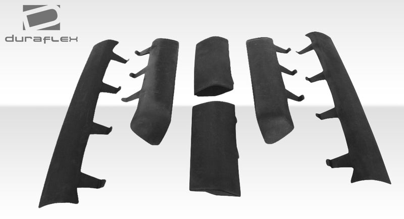2009-2018 Dodge Ram Quad Cab Duraflex MP-R Side Skirts Rocker Panels - 6 Piece