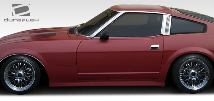 1970-1978 Nissan 240Z 260Z 280Z 2DR Duraflex MS-R Body Kit - 4 Piece - Includes MS-R Front Bumper Cover (108118) MS-R Side Skirts Rocker Panels (108119) MS-R Rear Bumper Cover (108120)