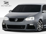 2005-2010 Volkswagen Jetta / 2006-2009 Golf GTI Rabbit Duraflex R Look Front Bumper Cover - 1 Piece