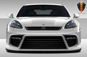2010-2013 Porsche Panamera Eros Version 4 Body Kit - 4 Piece - Includes Eros Version 4 Front Bumper Cover (108285) Eros Version 4 Side Skirts Rocker Panels (108286) Eros Version 4 Rear Bumper Cover (108287)