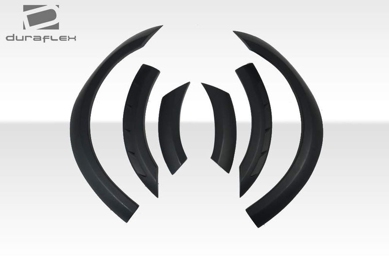 2010-2015 Porsche Panamera Eros Version 4 Wide Body Fender Flares - 6 Piece