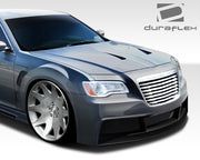 2011-2014 Chrysler 300 Duraflex Brizio Body Kit - 4 Piece - Includes Brizio Front Bumper Cover (108322) Brizio Side Skirts Rocker Panels (108323) Brizio Rear Bumper Cover (108324)