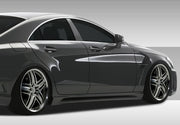 2012-2015 Mercedes CLS Class C218 W218 Eros Version 1 Side Skirts Rocker Panels - 2 Piece