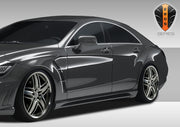 2012-2015 Mercedes CLS Class C218 W218 Eros Version 1 Side Skirts Rocker Panels - 2 Piece