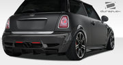2007-2015 Mini Cooper R56 R57 R58 R59 Duraflex DL-R Body Kit - 6 Piece - Includes DL-R Front Bumper Cover (108445) DL-R Side Skirts Rocker Panels (108447) DL-R Rear Bumper Cover (108449)