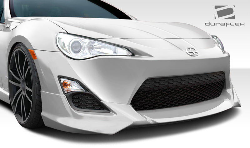 2013-2016 Scion FR-S Duraflex X-5 Body Kit - 5 Piece - Includes X-5 Front Lip Under Spoiler Air Dam (108487) X-5 Side Skirts Rocker Panels (108490) X-5 Rear Add On Bumper Spat Extensions (108488)