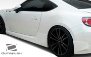 2013-2016 Scion FR-S Duraflex X-5 Body Kit - 5 Piece - Includes X-5 Front Lip Under Spoiler Air Dam (108487) X-5 Side Skirts Rocker Panels (108490) X-5 Rear Add On Bumper Spat Extensions (108488)