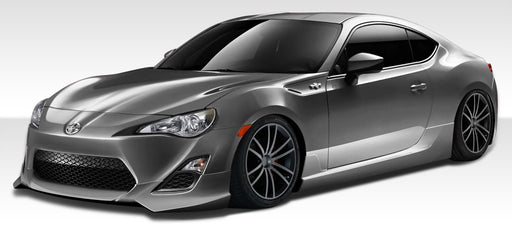 2013-2016 Scion FR-S Duraflex X-5 Body Kit - 5 Piece - Includes X-5 Front Lip Under Spoiler Air Dam (108487) X-5 Side Skirts Rocker Panels (108490) X-5 Rear Add On Bumper Spat Extensions (108488)