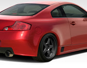 2003-2007 Infiniti G Coupe G35 Duraflex GT500 Wide Body Rear Fenders - 2 Piece