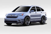 2007-2009 Honda CR-V Duraflex Type M Body Kit - 4 Piece - Includes Type M Front Lip Under Spoiler Air Dam (108771) Type M Rear Lip Under Spoiler Air Dam (108772)
