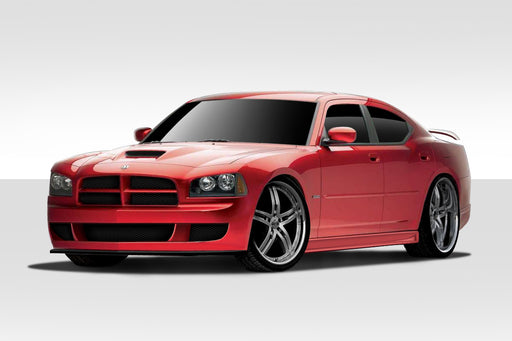 2006-2010 Dodge Charger Duraflex RK-S Body Kit - 4 Piece - Includes RK-S Front Bumper Cover (108780) VIP Side Skirts Rocker Panels (103331) VIP Rear Lip Under Spoiler Air Dam (103330)